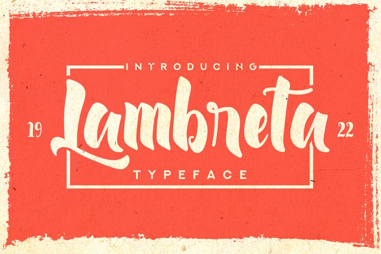 Lambreta Typeface