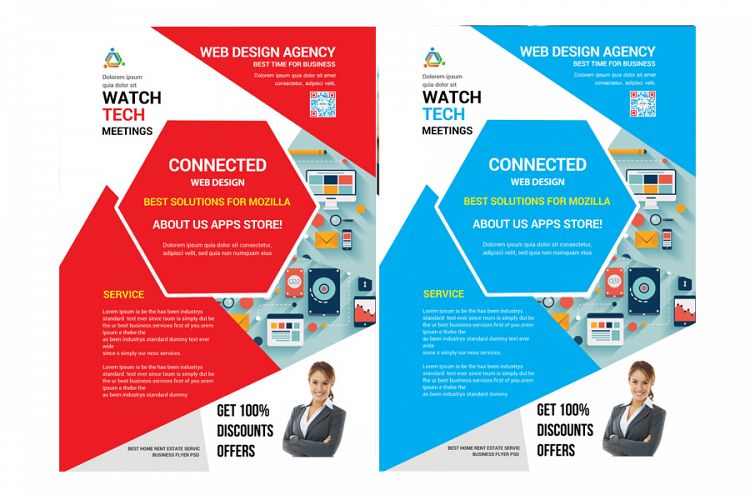 Website Design Agency Flyer