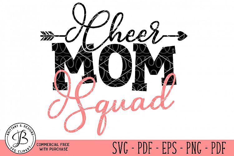 Cheer Mom Squad SVG