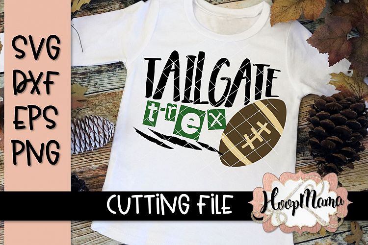 Tailgate T-Rex - Football SVG Cutting File