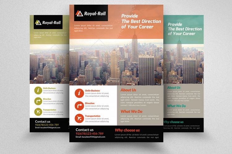 Business Training Agency Flyer Template