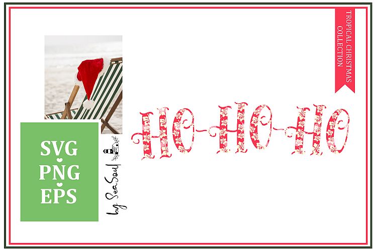Tropical Christmas Collection SVG vol 5