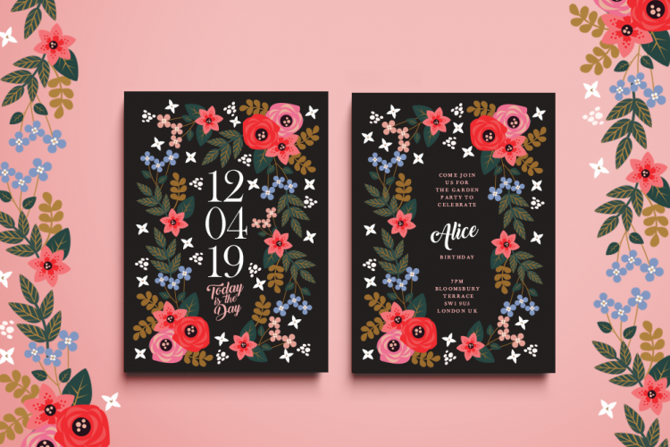 Keukenhof Party Invitation