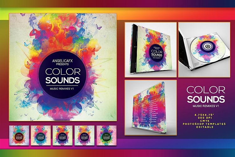Color Sounds Music Remixes CD/DVD
