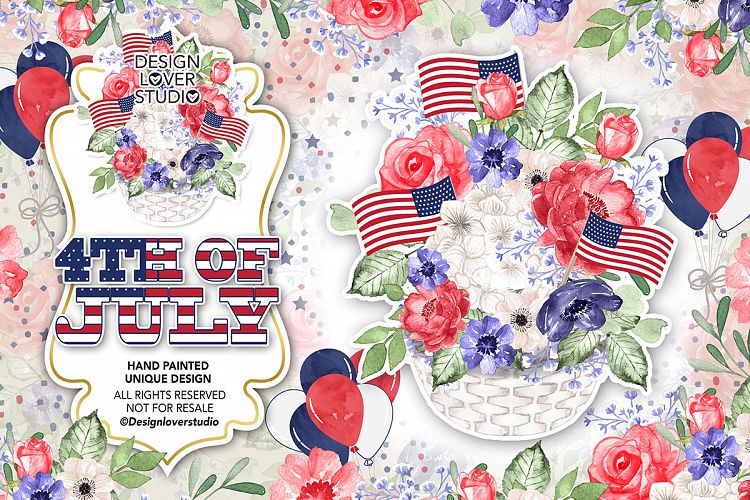 4th of July design