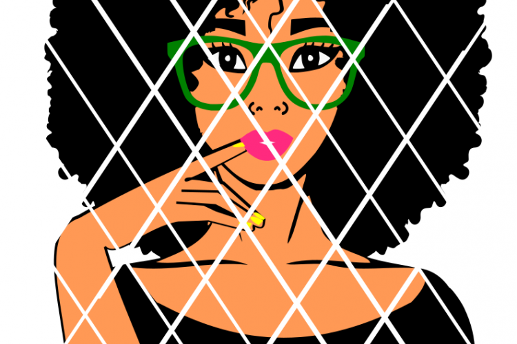 Sarah finger, Afro woman,Nubian ,black Woman svg,Black G