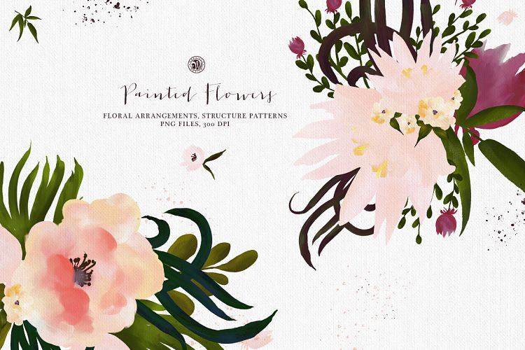Painted Flowers