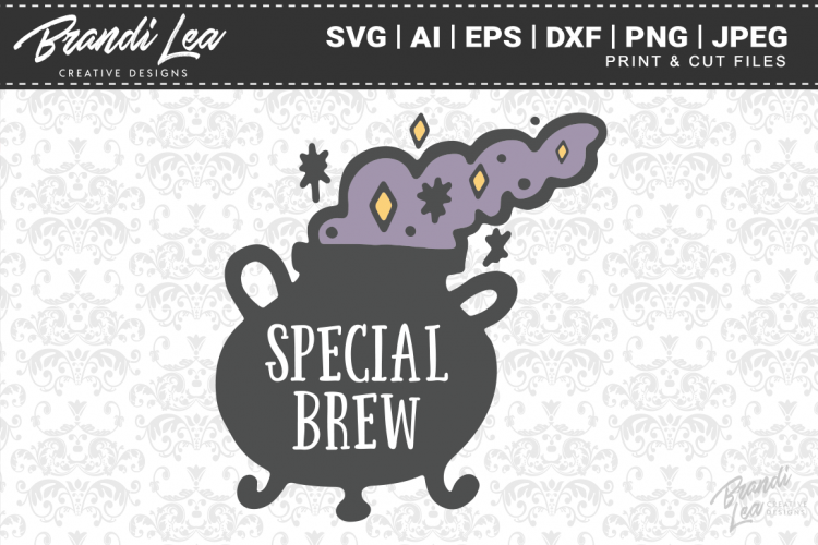 Special Brew Cauldron SVG Cutting Files