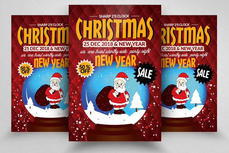 Christmas Celebration Flyer