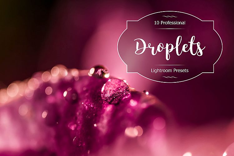 Droplets Lr Presets