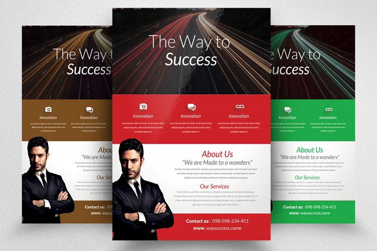 Business Training Agency Flyer Template
