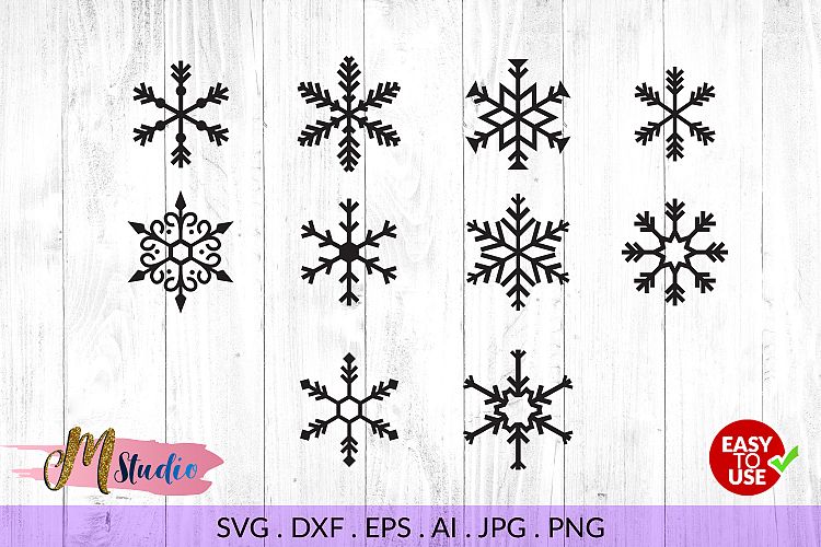 Snowflakes svg, for Silhouette Cameo or Cricut.