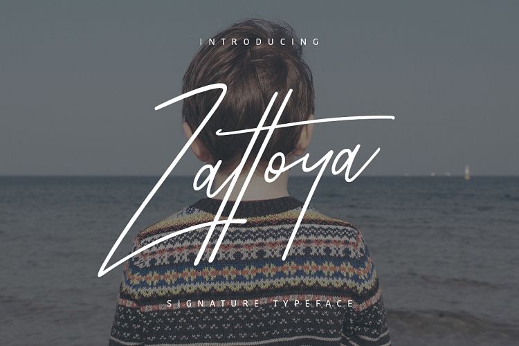 Zattoya Typeface