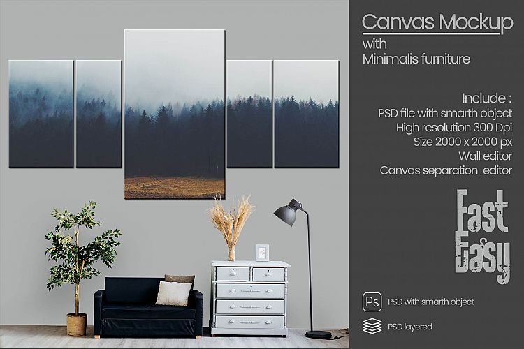 Canvas Mockup