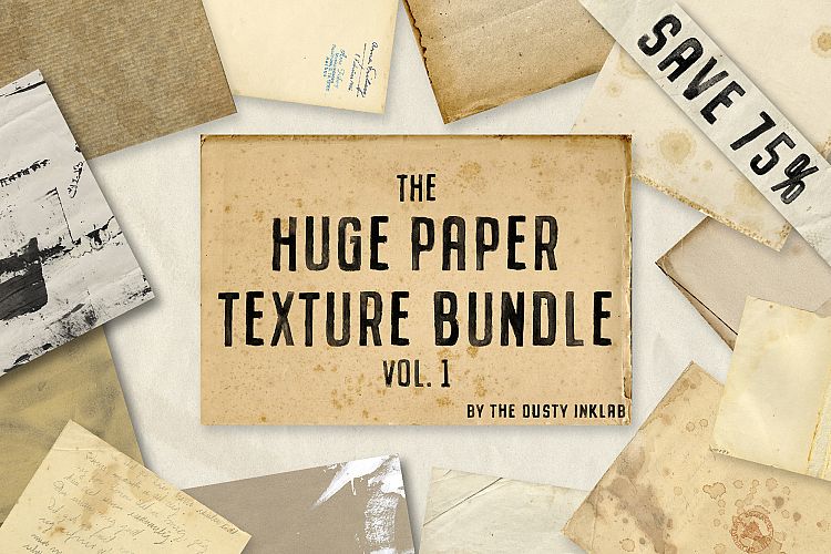 The Huge PaperTexture Bundle Vol. 1