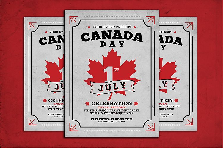 Canada Day Flyer