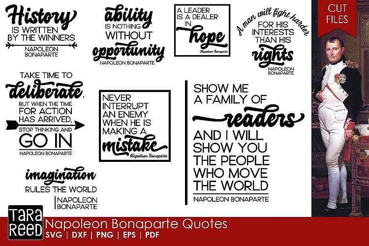 Napoleon Bonaparte Quotes Bundle