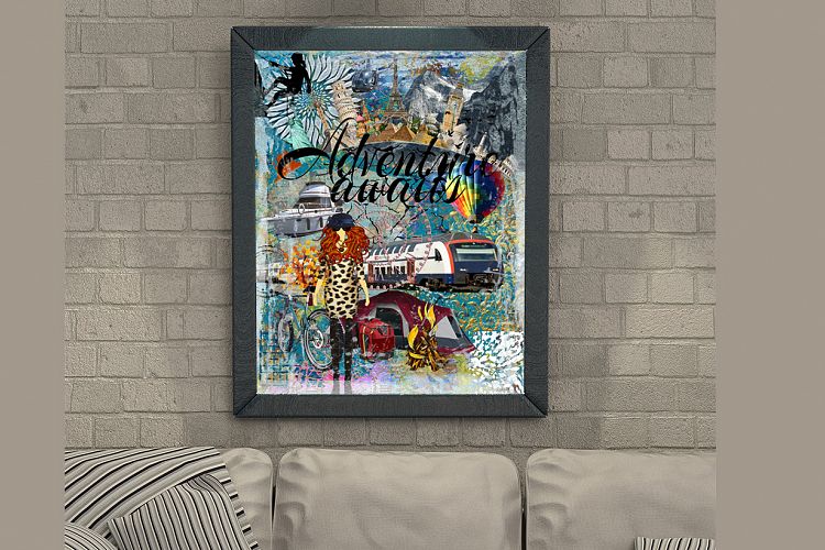 Adventure Digital mixed media 
