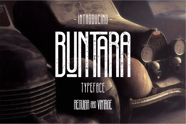Buntara Typeface