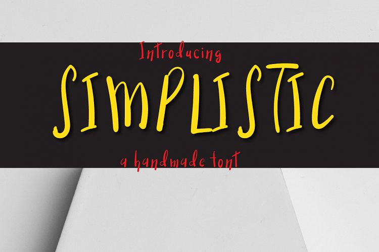 Simplistic Typeface