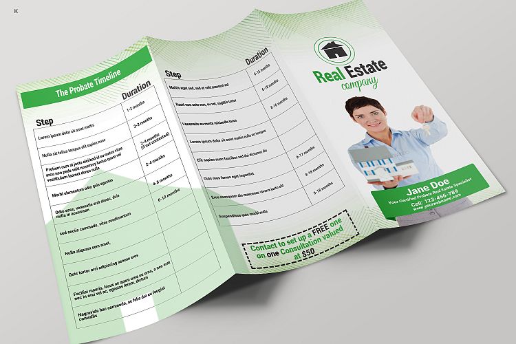 Real Estate Trifold
