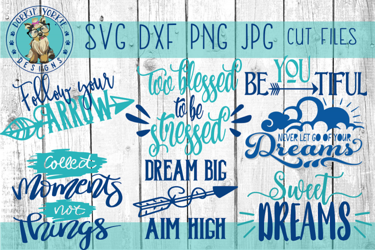 Dreams Bundle - Arrow- SVG Cut File
