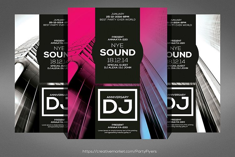Rock N Roll Sound Flyer