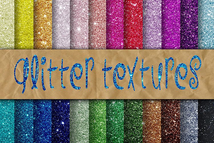 Download Glitter Digital Paper