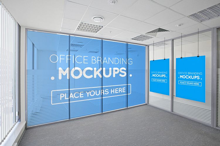 Interior Office Mockups Vol.2
