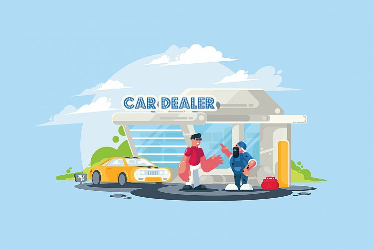 Car Dealer - Vector Activity