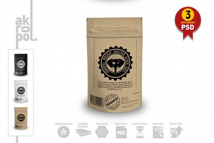 Foil Bag Mock-up