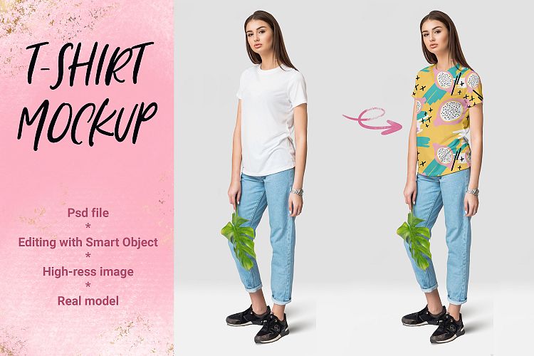 Download Free Mockups Download Female T Shirt Mockup Free Design Resources