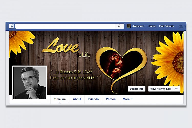 Love Facebook Timeline Cover