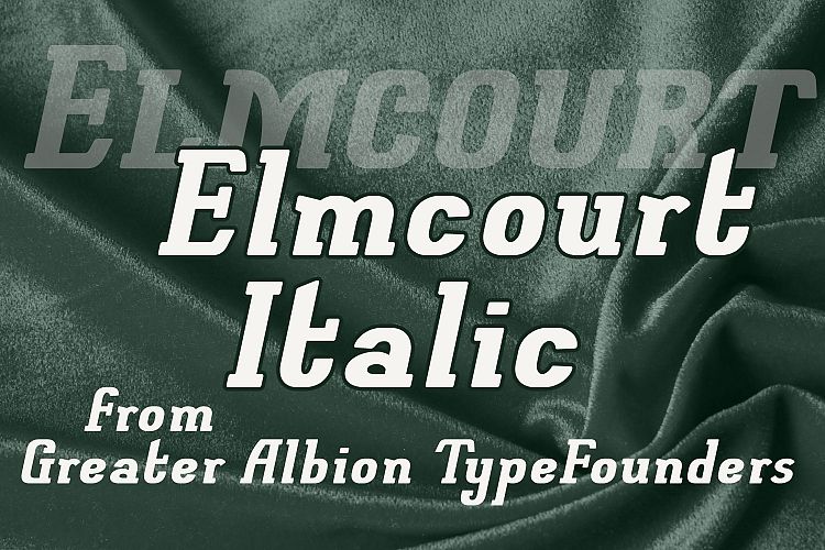 Elmcourt Bold Italic