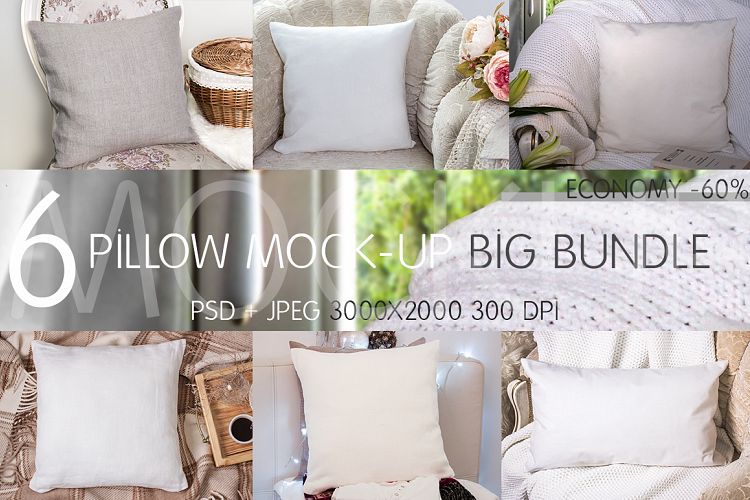 Pillow Mock-up Big Bundle