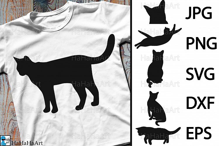 Monogram Cats Designs - Clip art / Cutting Files 99c