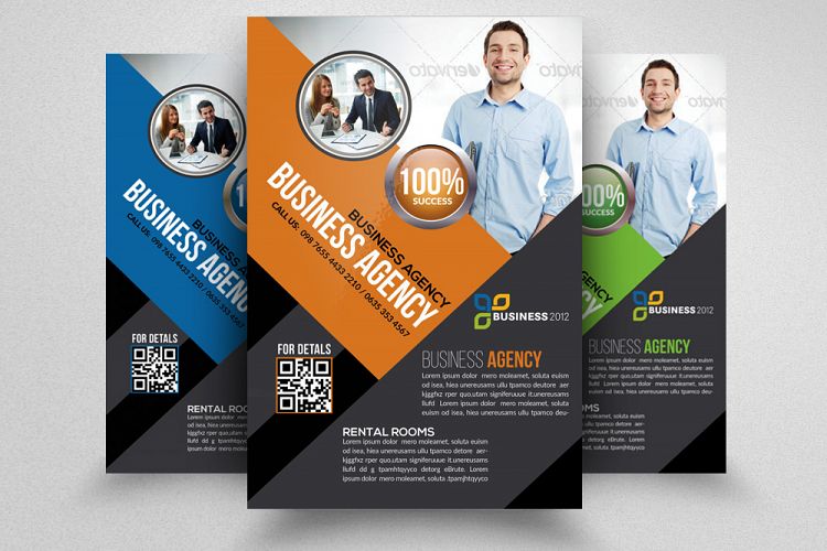 Business Training Agency Flyer Template