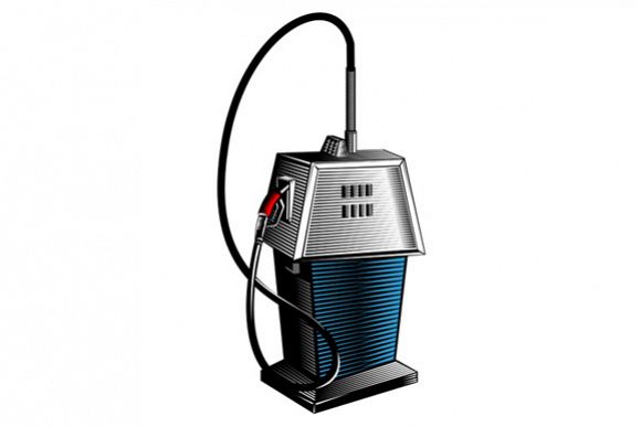 Fuel Pump Station Retro example image 1