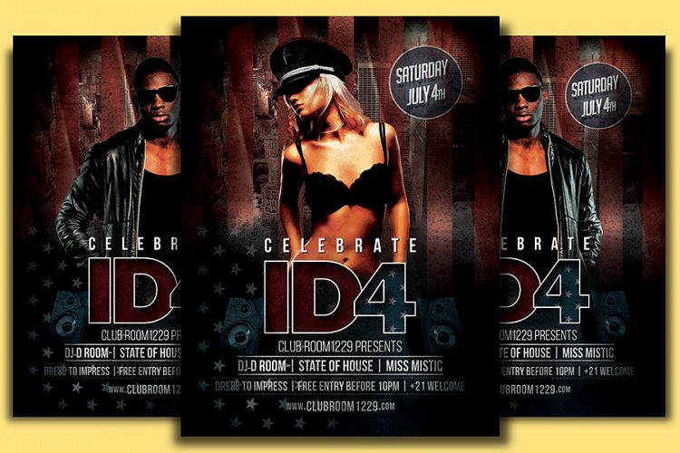 Independence Day Flyer Template