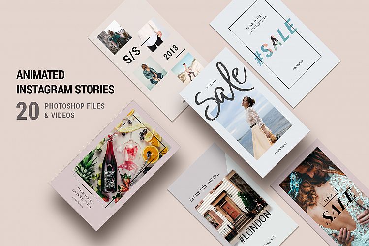 ANIMATED Creative Instagram Stories - Modern Instagram Story Templates