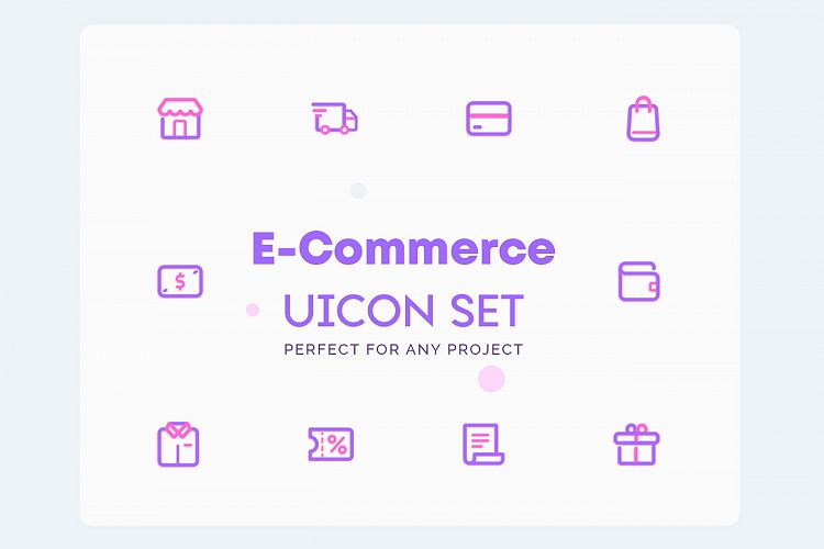 UICON - E Commerce Icons Set