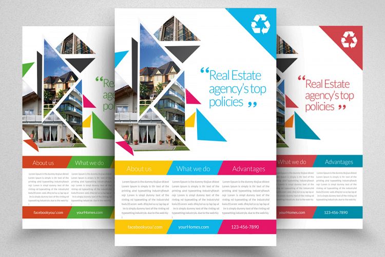 Real Estate Agency Flyer Template