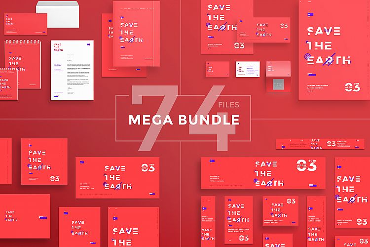 Save the Earth Seminar Design Templates Bundle