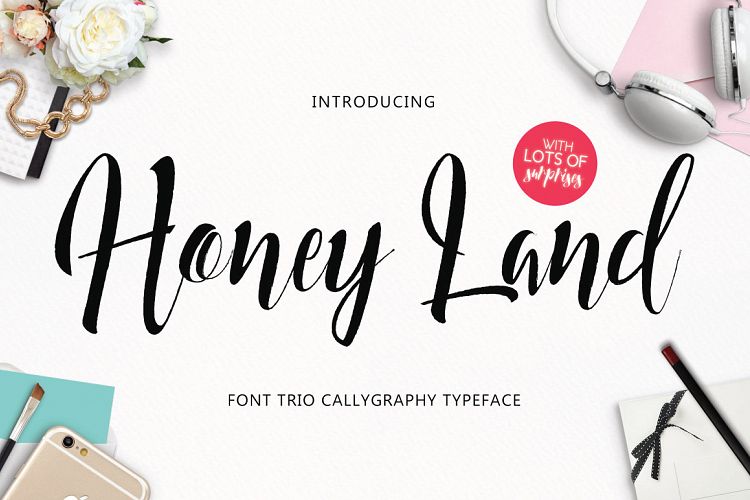 Honey Land Typeface