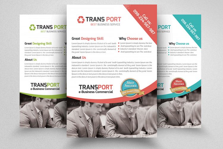 Business Training Agency Flyer Template