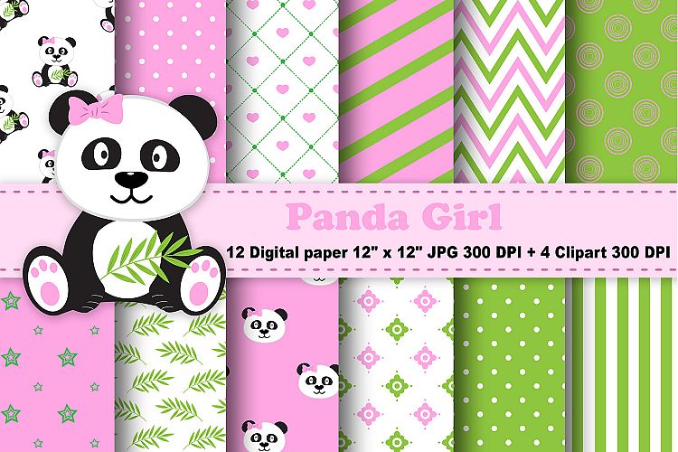 Panda Digital Paper, panda Boy Background, Animals Pattern, Zoo Background, Zoo Animals Pattern, Jungle Background, Panda Clipart.