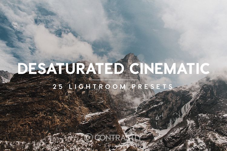 Desaturated Cinematic Lightroom Presets