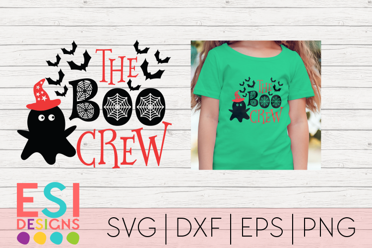 Halloween SVG | The Boo Crew |SVG DXF EPS PNG