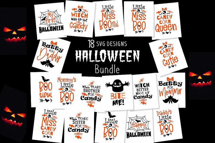 Halloween Bundle - svg, eps, ai, cdr, dxf, png, jpg