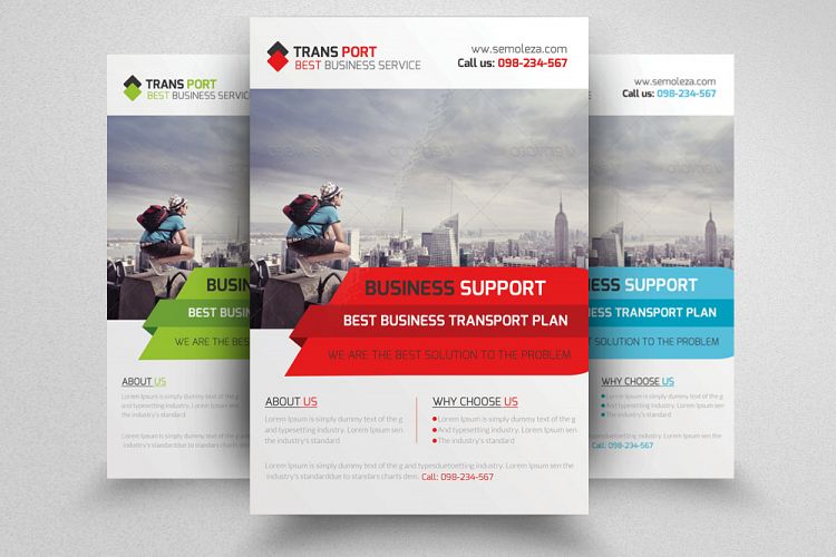 Business Travelling Agency Flyer